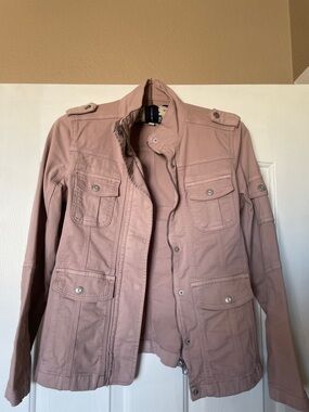 Kensie Blush Utility Jacket